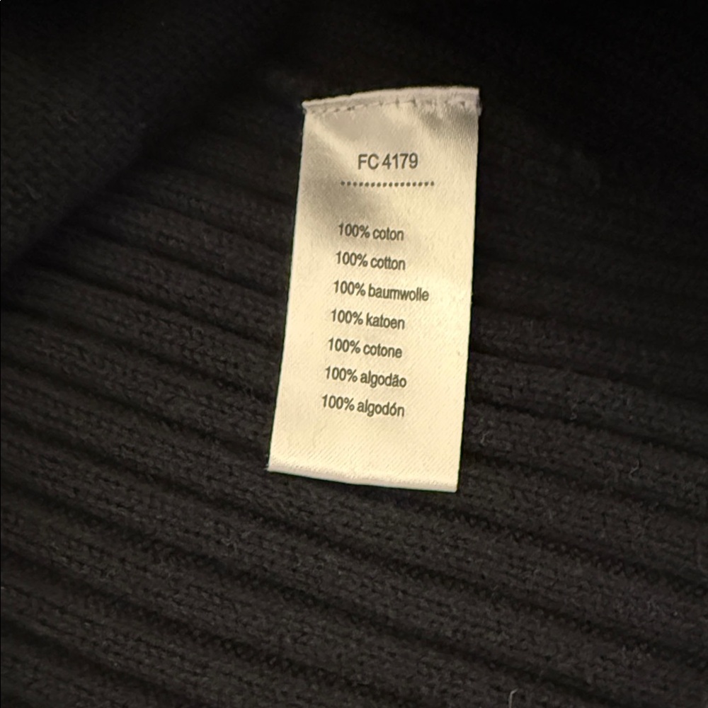 Lacoste Men's Black Zip-Up Sweater - Picture 3 of 7